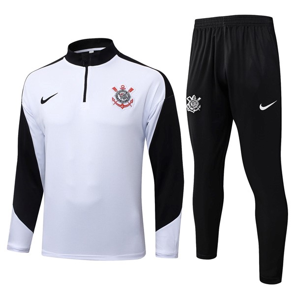 Sudadera De Training Corinthians 2025-2026 Blanco 5